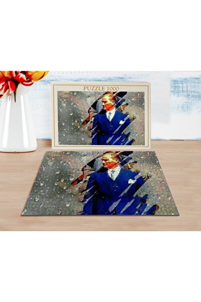 Bk Gift Home Atatürk Tasarımlı 1000 Parça Profesyonel Puzzle-21