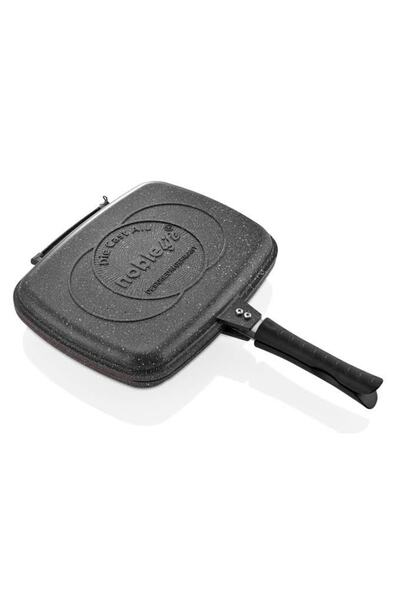 Noble Life Smart Çift Taraflı Akıllı Granit 34 Cm Tava Siyah