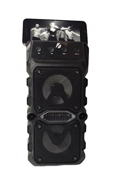 güvenlisepet Bluetooth Hoparlör Fm Radyolu Led Işıklı Karaoke Parti Box Ses B...