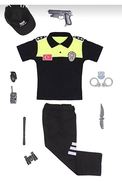 YCN GİYİM Cocuk Polis Kıyafeti