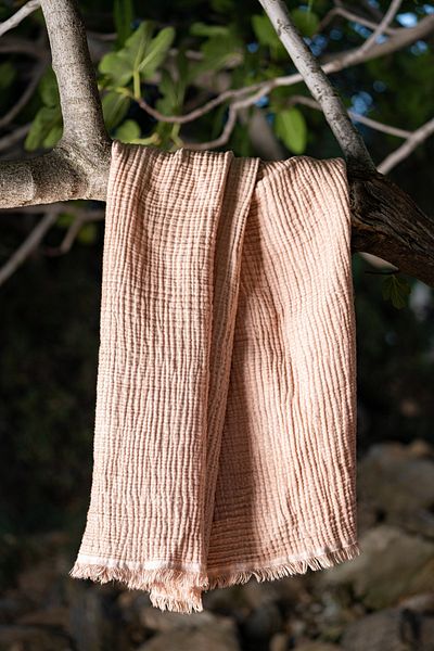 Be'Calm look Calm" Special Woven Seamless 4 Layer Muslin Cover 120x120