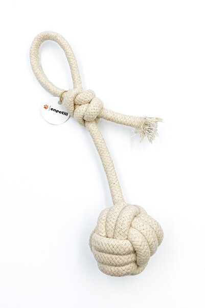 Petella Köpek Oyuncağı Köpek Kemirme Oyuncağı Köpek Çekme Halat Isırma Oyuncağı Orta Boy