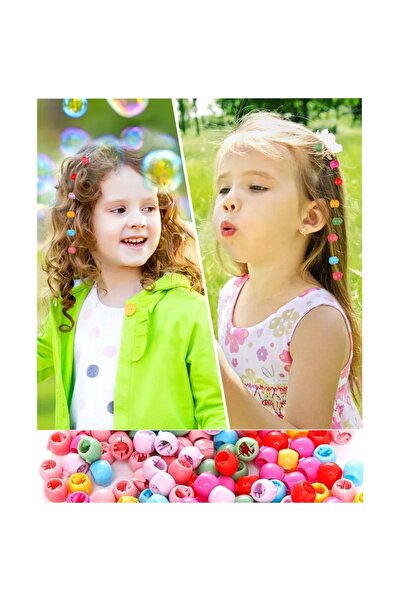 GÜLPEŞE 24 τμχ Αξεσουάρ μαλλιών με χάντρες για πλεξούδα μαλλιών