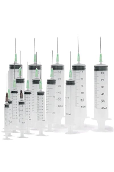 Genject 10 Ml 21 G Yeşil Uçlu Enjektör 50 Adet