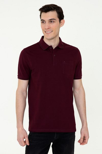 Pierre Cardin Ανδρικό μπλουζάκι Claret Red G021Gl011.000.1431794