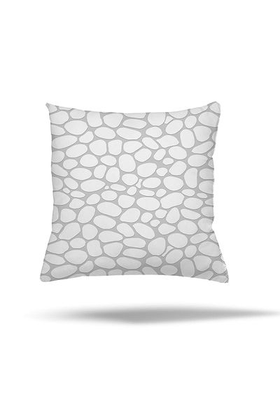 linazaitun Stone Marble Pattern Concealed Zippered Pillow Case Throw Pillow Case Seat Pillow Case