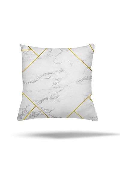 linazaitun Ethnic Floral Patterned Geometric Patchwork Pillow Case - Hidden Zipper