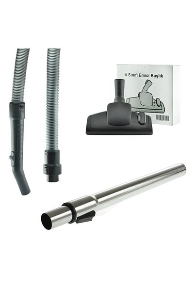 Popüler Arçelik S 4240 C - Compatible Vacuum Cleaner and Metal Pipe Suction Hose Set