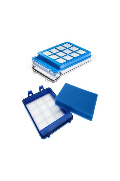 Popüler Philips Marathon Ultimate - Fc 9828 Fc9924-fc9919-fc 9912 Compatible Filter Set with Cover