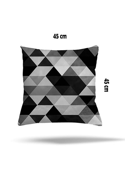 linazaitun Model geometric Tie Dye - Husă de pernă cu fermoar ascuns Pernă de scaun