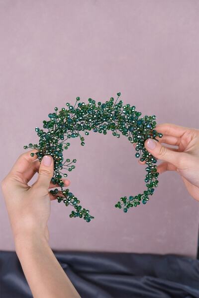 Bontex Γυναικείο αξεσουάρ μαλλιών Ασιατικό αξεσουάρ μαλλιών νύφης με κρυστάλλ...