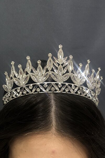 Bontex Κορώνα Διασκέδασης Χένα με Κρυστάλλινες Πέτρες και Ασημί Χρώμα – Αξεσο...