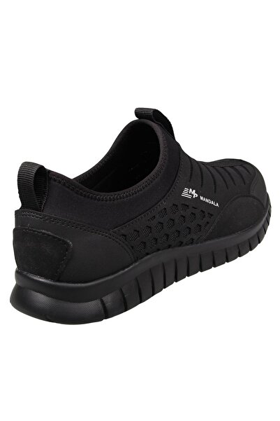 M.P. Mp 221-7350 Erkek Bağcıksız Siyah Aqua Ayakkabı
