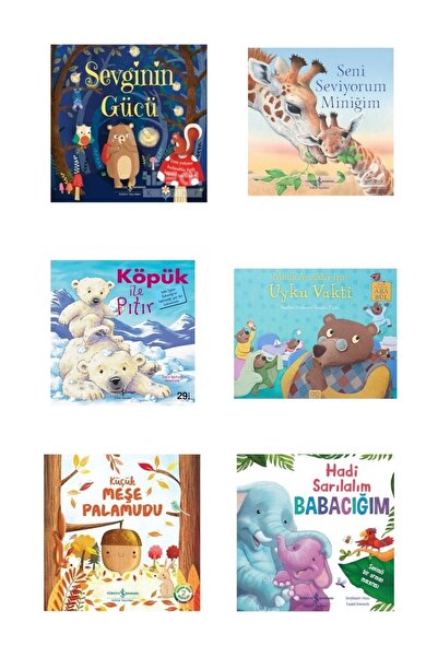 TÜRKİYE İŞ BANKASI KÜLTÜR YAYINLARI 5'li Ilk Okuma Kitaplarım - Iş Bankası Ta...