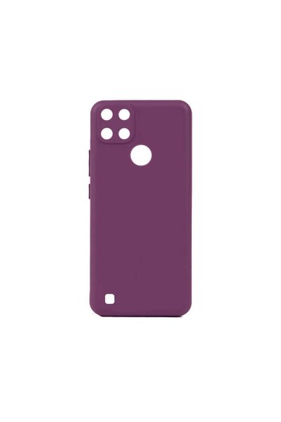hzrteknoloji Compatible Case Zore Brand Piping Silicone for Realme C21Y