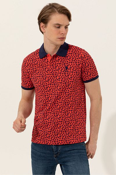 U.S. Polo Assn. Red Men's T-Shirt