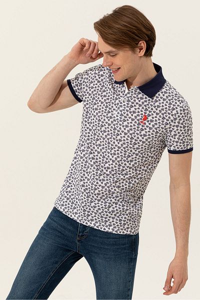 U.S. Polo Assn. Ανδρικό μπλουζάκι Navy Blue