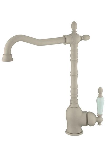 GPD Retro Single Body Cream Granite Sink Faucet Fixture Mte180-kg