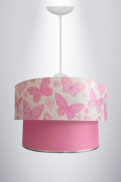 EvLight Genial Pink Butterfly Chandelier