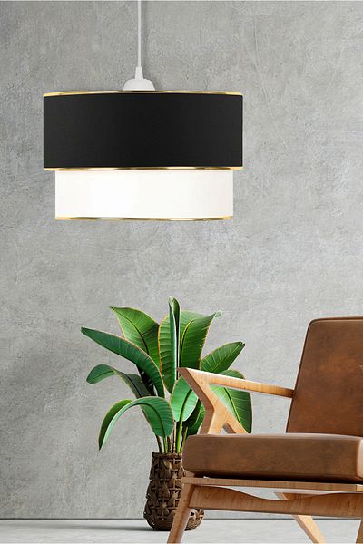 EvLight Genial Black Cake Pendant Chandelier