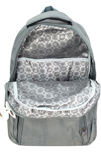 Bevitton Women's Hand and Back School Bag Parachute Crinkle Fabric 6 Compartments Bvt20-00 Khaki