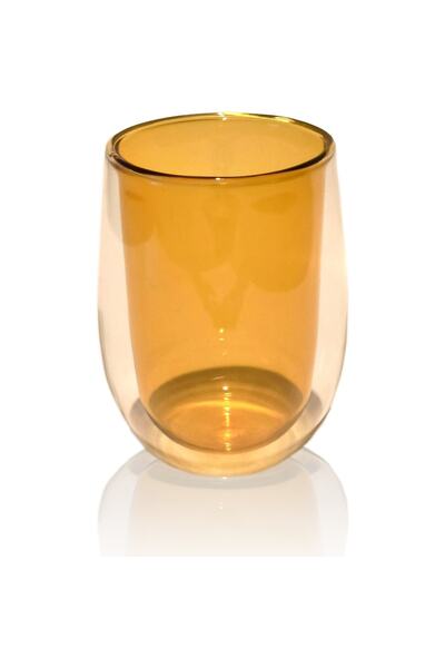 Glass In Love Efe Tedarik Özel Seri Çift Cidarlı Borosilikat Bardak (350 Ml)