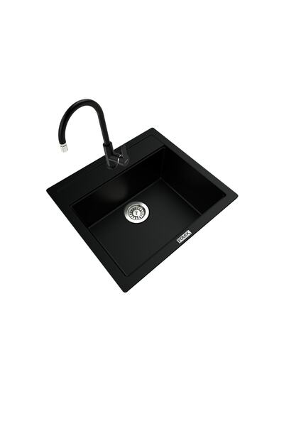 POLEX Cristalüx Granit Evye P-08 Swan-3 Siyah