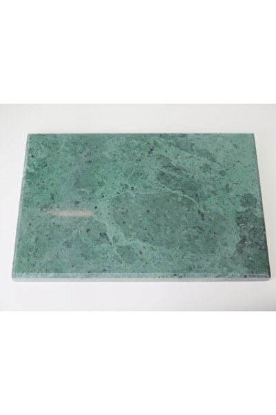 Missi Özel Pah Kesim Büyük Dekoratif Yeşil Doğal Mermer Taş