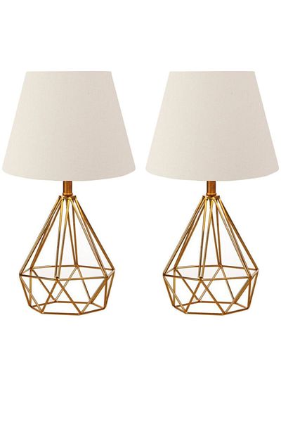 EvLight Modern Metal Lampshade Cream