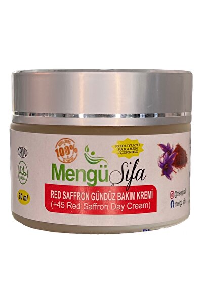 mengü şifa Safran 45 Kırışıklık Karşıtı Gündüz Nemlendirici Bakım Kremi 50ml