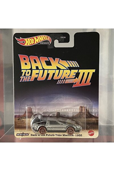 HOT WHEELS Gösteri Dünyası Arabaları Back To The Future Time Machine Dmc55-hcp22