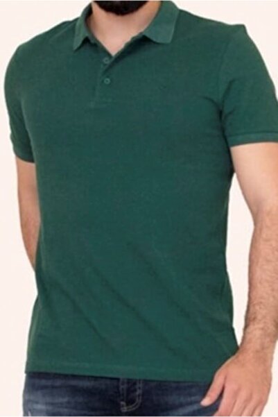 Cazador Erkek Battal Polo Yaka Çizgili T-shırt