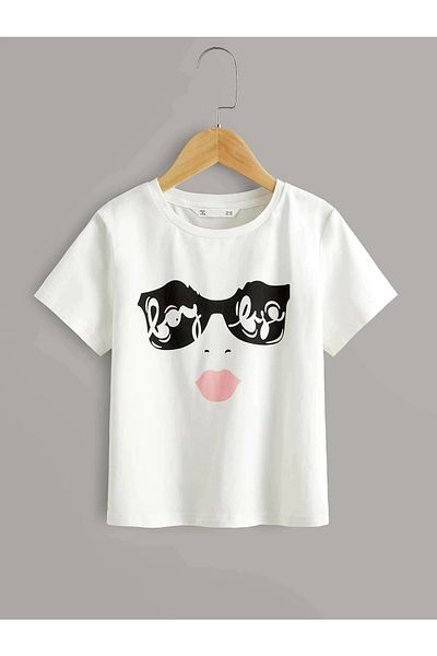 LePold Face Figure Printed Girl/Boy T-Shirt