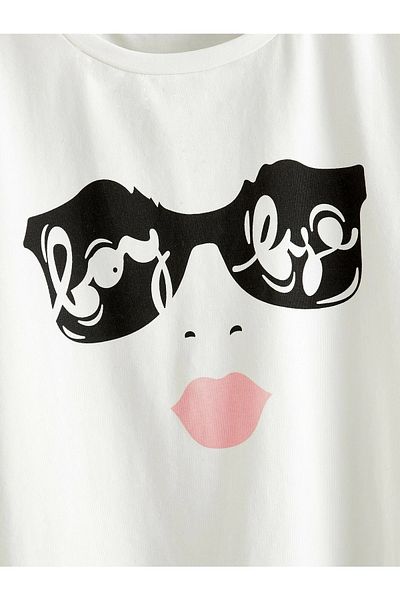 LePold Face Figure Printed Girl/Boy T-Shirt