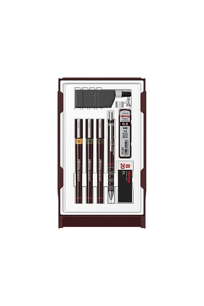 Rotring Isograph Rapido College Set (0.2MM, 0.3MM, 0.5MM)