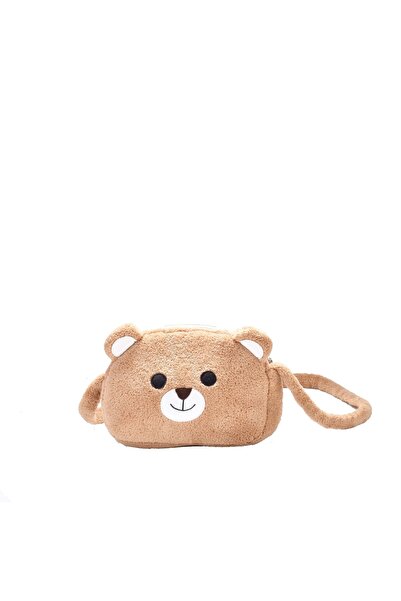 Bambi Ayı Figürlü Kol Çantası Welsoft 20*28