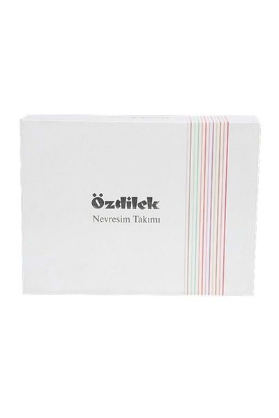 Özdilek Σετ Παπλωματοθήκη Colormix Διπλό - Anthracite Petrol