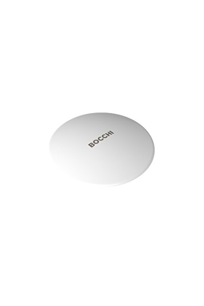 Bocchi Logolu Seramik Süzgeç Kapağı - Parlak Beyaz 1219-001-0120