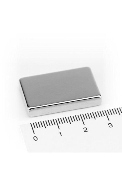 Mıknatıs AVM N35 Neodimyum Güçlü Mıknatıs 30x20x5 Mm (5 ADET SET)