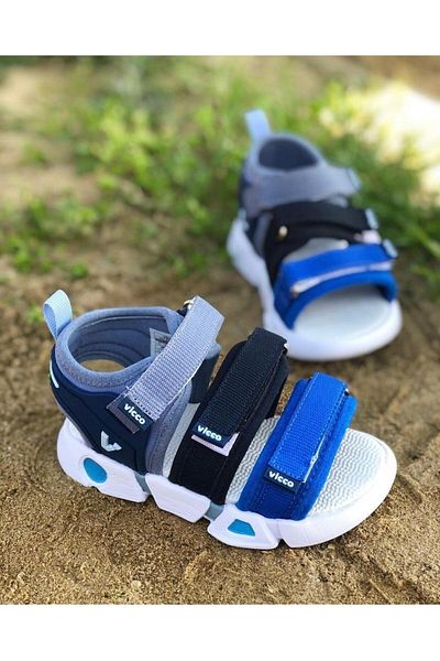 Vicco 332.b21y.191 Gorbi Bebe Phylon Denim Blue Sandals Jojo