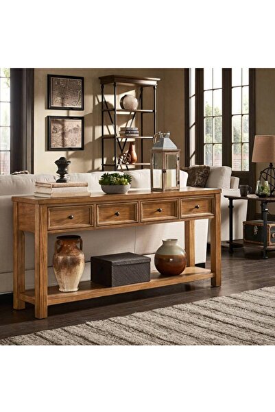 NO ONE EST 2020 Ahşap Ladin Dresuar