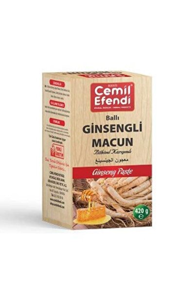 Cemilefendi Ballı Ginsengli Macun Bitkisel Karışımlı 420 gr