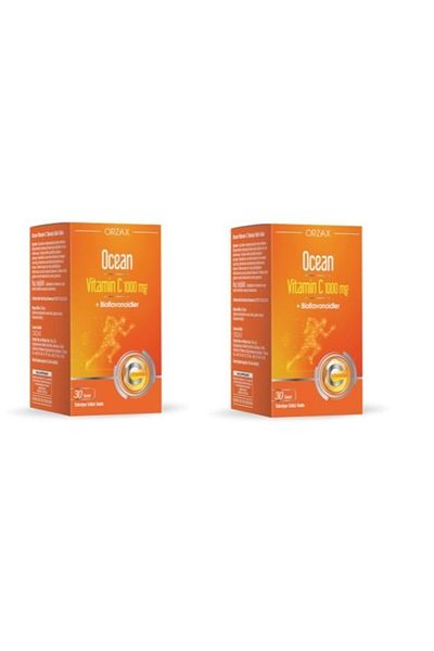 Ocean Ocean Vitamin C 1000 Mg 30 Tablets*2 Pieces