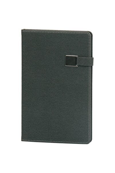 Liva Promosyon Thermo Leather Denim Undated Notebook Edge Painted