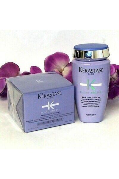 Kerastase Absolu Ultra Violet 250ml Shampoo and 200ml Mask Set