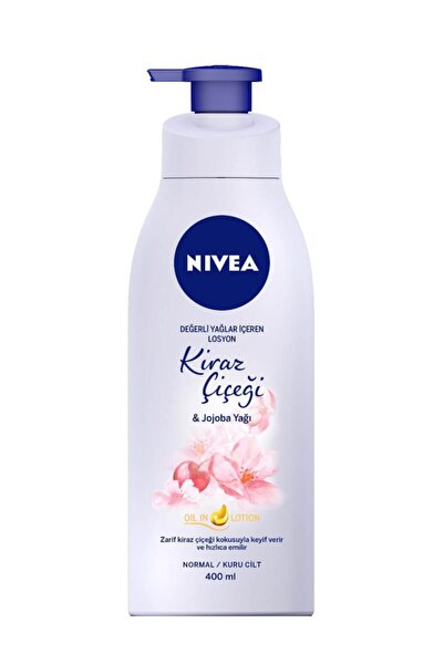 NIVEA Nbody Q10 Sıkılaştırıcı Losyon + Nbody Pump Kiraz Çiçeği&jojoba Yağı Losyon