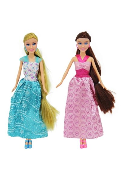Vardem Kutulu Uzun Saçlı Aksesuarlı Calleigh Bebek 29 Cm.