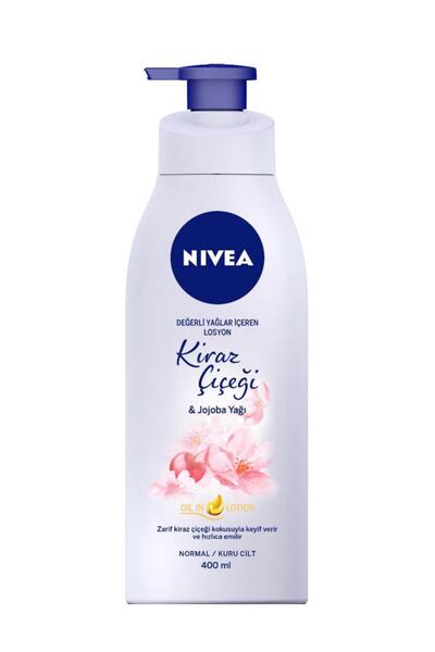NIVEA Nbody Pump Kıraz Çiçeğ & Jojoba Yağı Losyonu