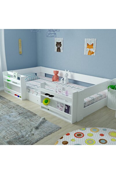Ninnimo Vega Montessori Mdf Beyaz 90x190 Yatak Uyumlu Karyola