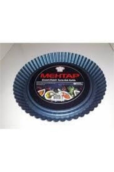 Mehtap Blue Pie Cake Tart and Salad Mold - Granite Effect